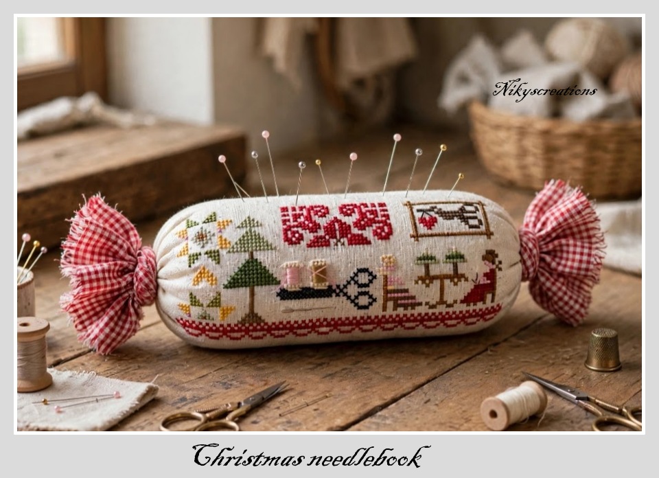 Christmas Needlebook Christmas Needlebook
